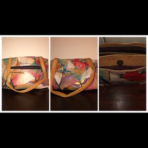 Leather anuschka bag